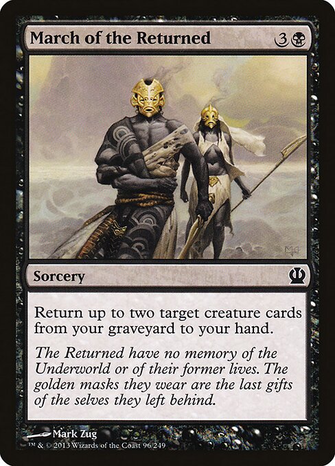 March of the Returned - Theros Magic card