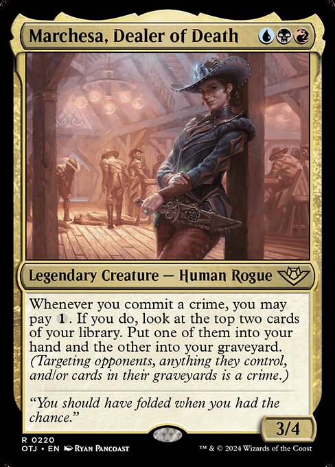 Marchesa, Dealer of Death - Outlaws of Thunder Junction Magic card