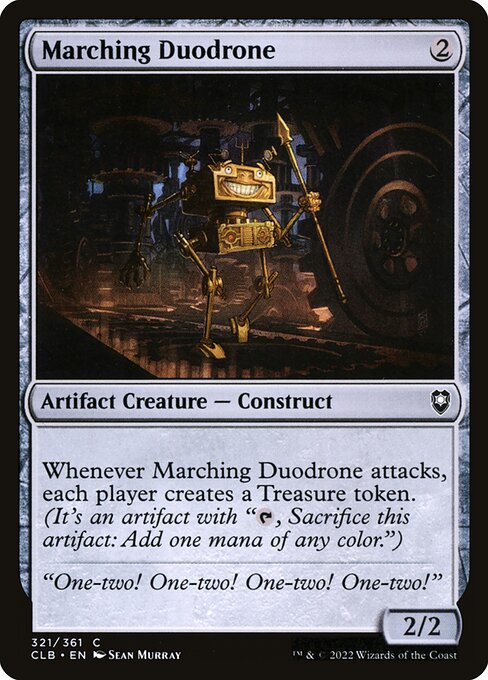 Marching Duodrone - Commander Legends: Battle for Baldur's Gate Magic card