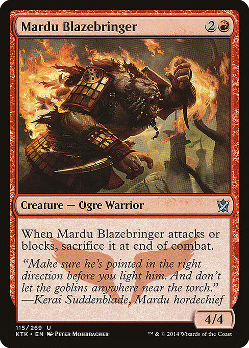 Mardu Blazebringer - Khans of Tarkir Magic card