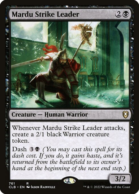 Mardu Strike Leader - Commander Legends: Battle for Baldur's Gate Magic card