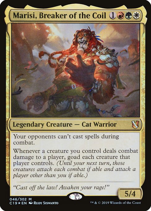 Marisi, Breaker of the Coil - Commander 2019 Magic card
