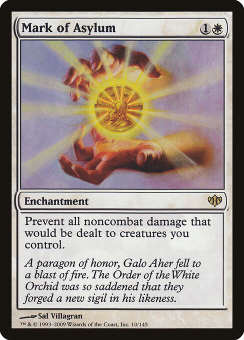 Mark of Asylum - Conflux Magic card