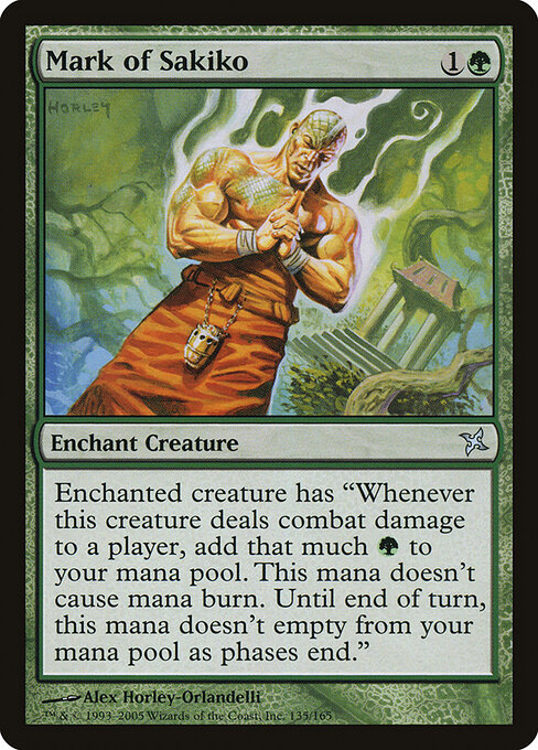 Mark of Sakiko - Betrayers of Kamigawa Magic card