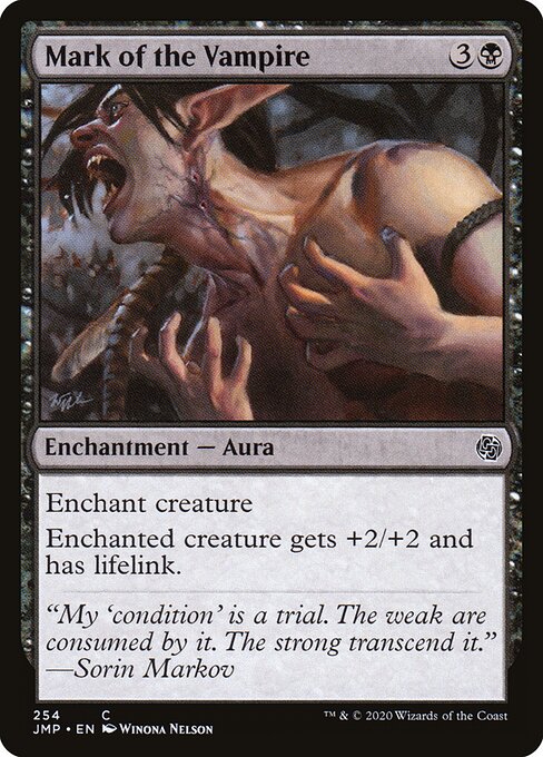 Mark of the Vampire - Jumpstart Magic card