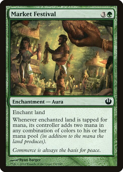 Market Festival - Journey into Nyx Magic card