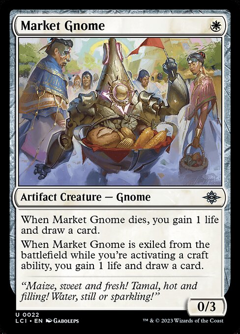 Market Gnome - The Lost Caverns of Ixalan Magic card
