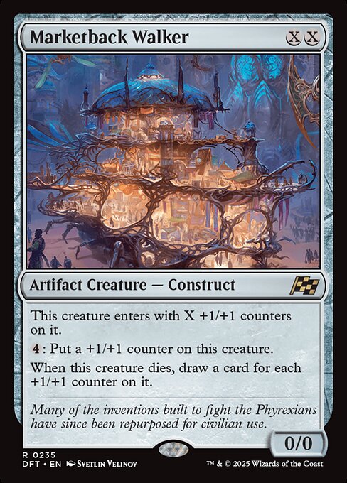 Marketback Walker - Aetherdrift Magic card