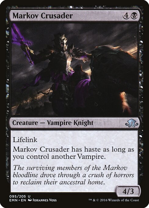 Markov Crusader - Eldritch Moon Magic card