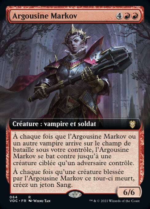 Argousine Markov (Markov Enforcer) - Foundations Jumpstart (#575) - Illustrated by Wisnu Tan - Magic: The Gathering Card