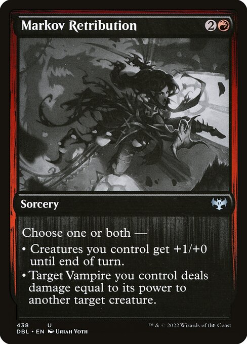 Châtiment de Markov (Markov Retribution) - Foundations Jumpstart (#576) - Illustrated by Uriah Voth - Magic: The Gathering Card