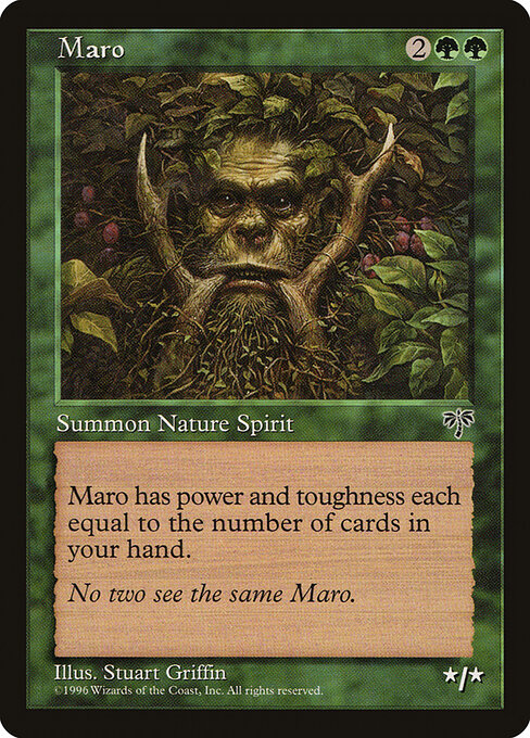 Maro - Classic Sixth Edition (#241) - Illustrated by Stuart Griffin - Magic: The Gathering Card