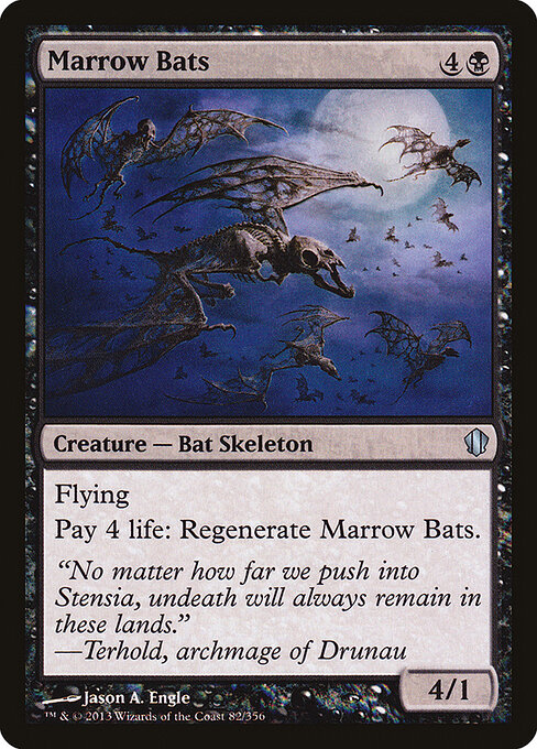 Marrow Bats - Commander 2013 Magic card