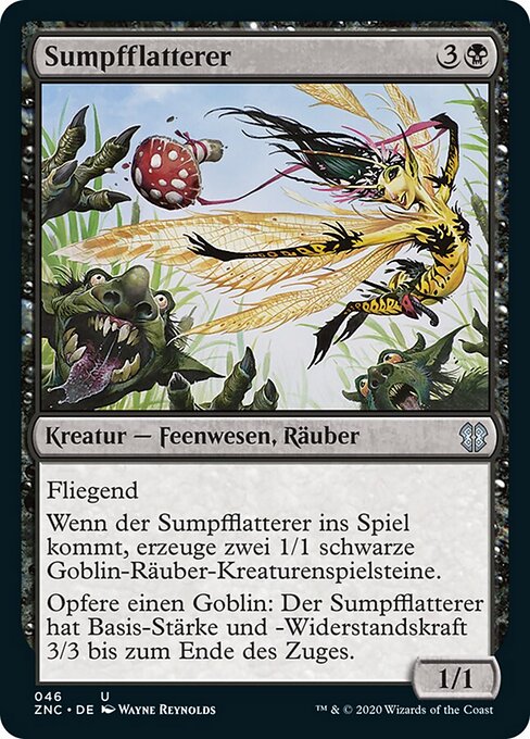 Sumpfflatterer (Marsh Flitter) - Lorwyn (#125) - Illustrated by Wayne Reynolds - Magic: The Gathering Card