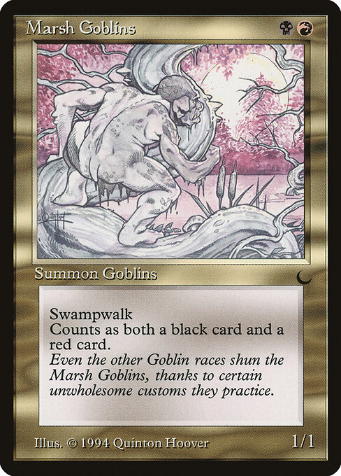 Marsh Goblins - The Dark Magic card