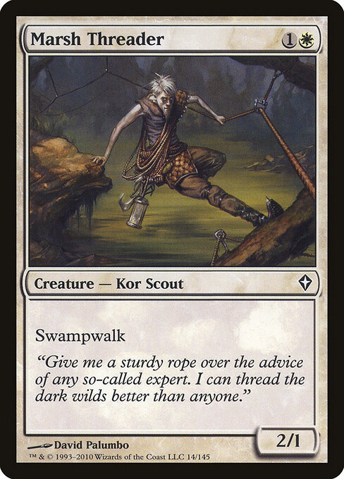 Marsh Threader - Worldwake Magic card