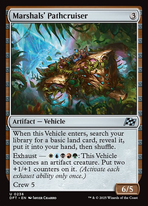 Marshals' Pathcruiser - Aetherdrift Magic card