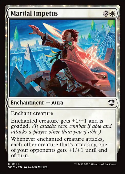 Martial Impetus - Secrets of Strixhaven Commander Magic card