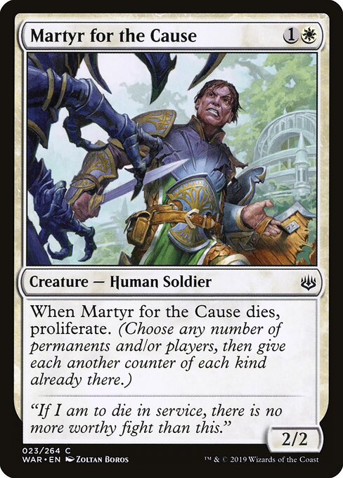 Martyr for the Cause - War of the Spark Magic card