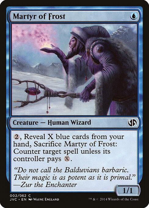 Martyr of Frost - Duel Decks Anthology: Jace vs. Chandra Magic card