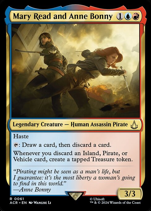 Mary Read and Anne Bonny - Assassin's Creed Magic card