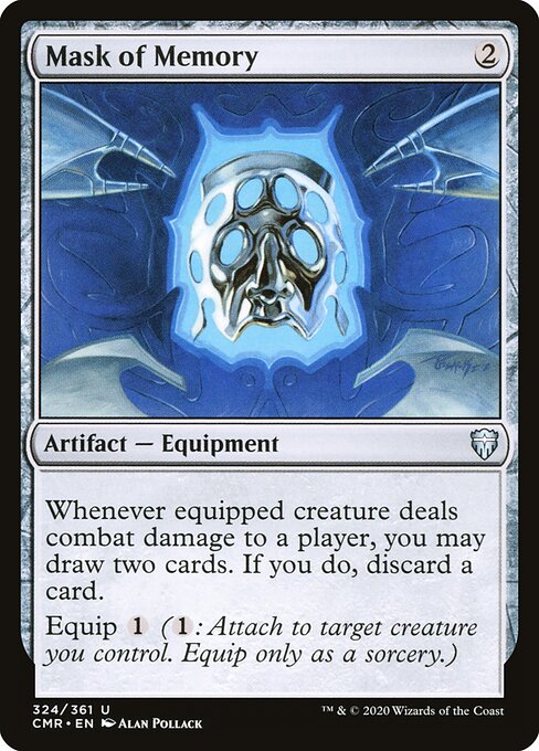 Mask of Memory - Commander Legends Magic card