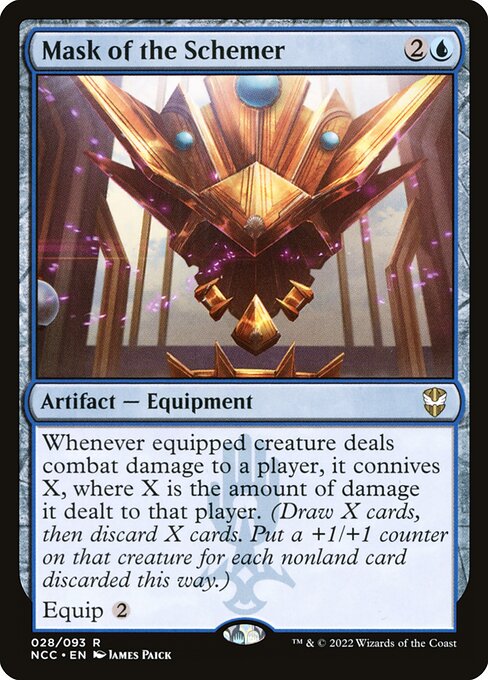 Mask of the Schemer - New Capenna Commander Magic card