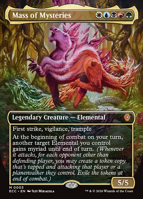 Mass of Mysteries - Lorwyn Eclipsed Commander Magic card