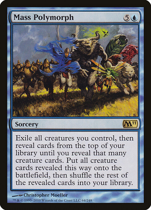 Mass Polymorph - Magic 2011 Magic card