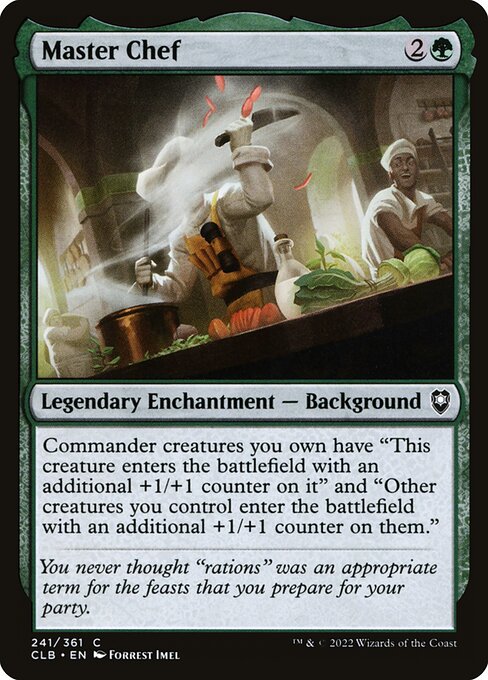 Master Chef - Commander Legends: Battle for Baldur's Gate Magic card