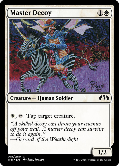 Master Decoy - Tempest Remastered Magic card
