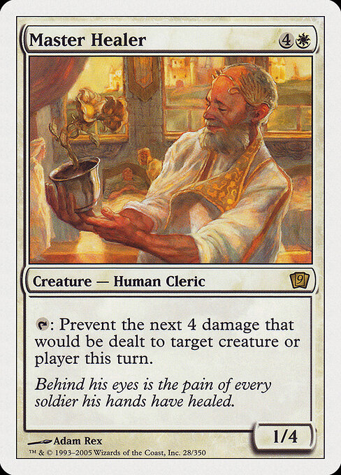 Master Healer - Ninth Edition Magic card