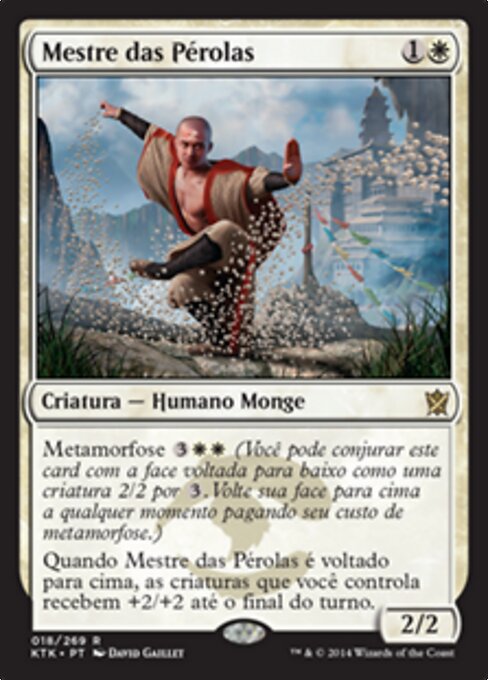 Maestro delle Perle (Master of Pearls) - Murders at Karlov Manor Commander (#73) - Illustrated by David Gaillet - Magic: The Gathering Card