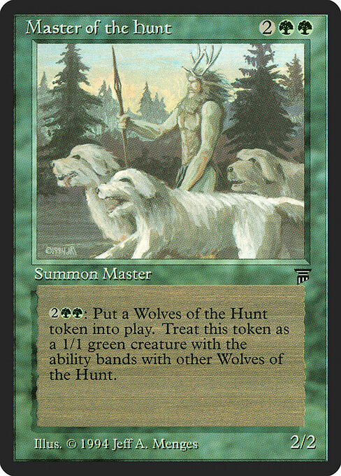 Master of the Hunt - Legends Magic card