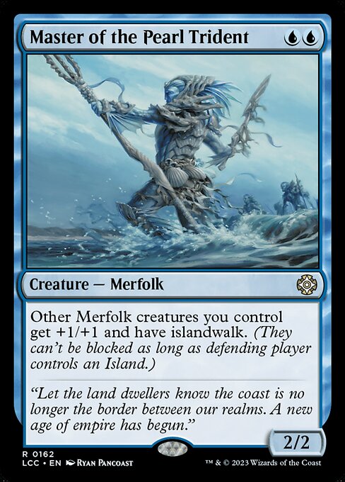 Master of the Pearl Trident - The Lost Caverns of Ixalan Commander Magic card