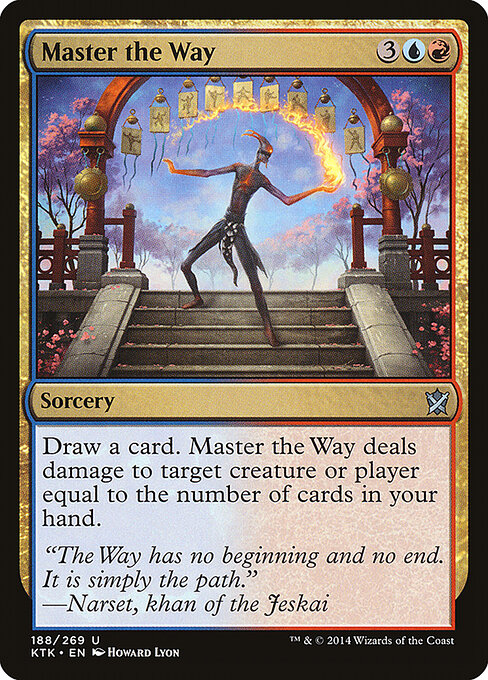 Master the Way - Khans of Tarkir Magic card