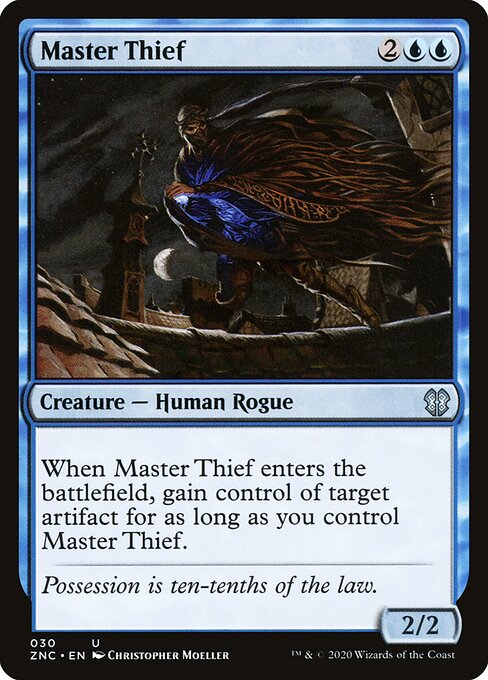 Master Thief - Zendikar Rising Commander Magic card