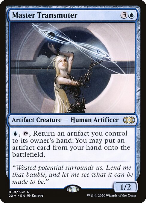 Master Transmuter - Double Masters Magic card