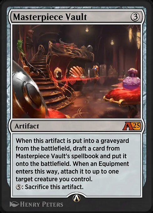 Masterpiece Vault - Alchemy: Aetherdrift (#29) - Illustrated by Henry Peters - Magic: The Gathering Card