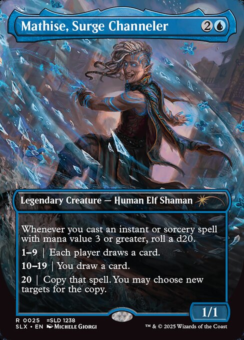 Mathise, Surge Channeler - Universes Within Magic card