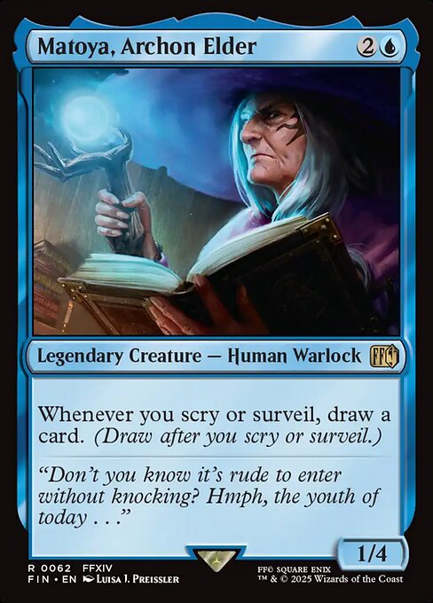 Matoya, Archon Elder - Final Fantasy Magic card