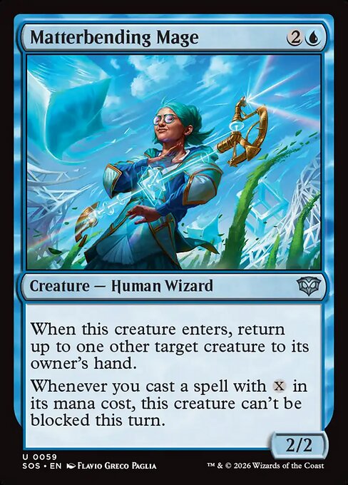 Matterbending Mage - Secrets of Strixhaven Magic card
