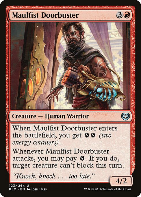 Maulfist Doorbuster - Kaladesh Magic card