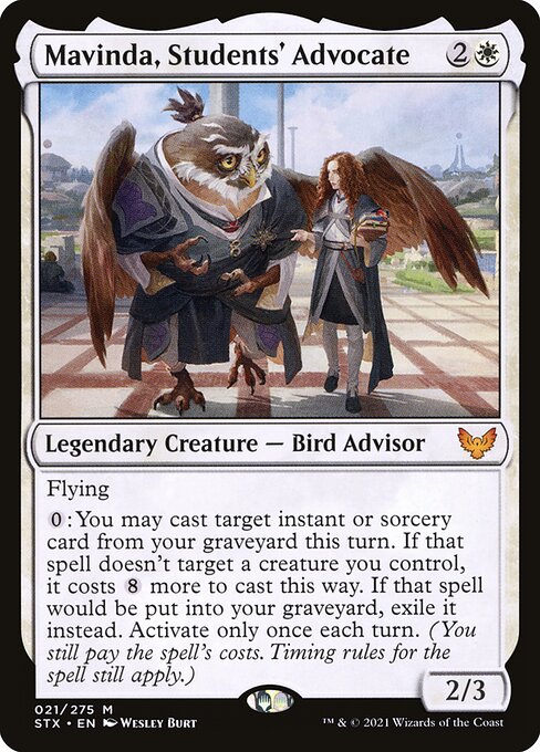 Mavinda, Students' Advocate - Strixhaven: School of Mages Magic card