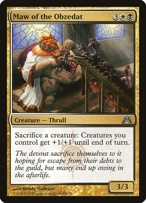 Maw of the Obzedat - Dragon's Maze Magic card