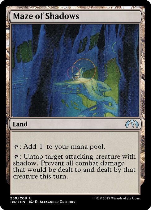 Maze of Shadows - Tempest Remastered Magic card