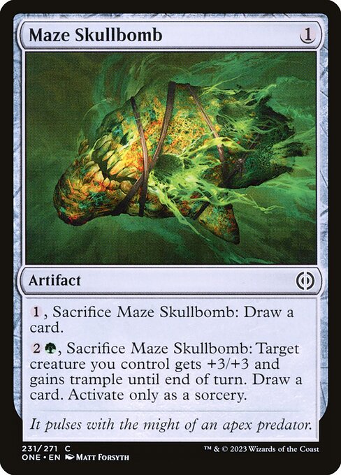 Maze Skullbomb - Phyrexia: All Will Be One Magic card