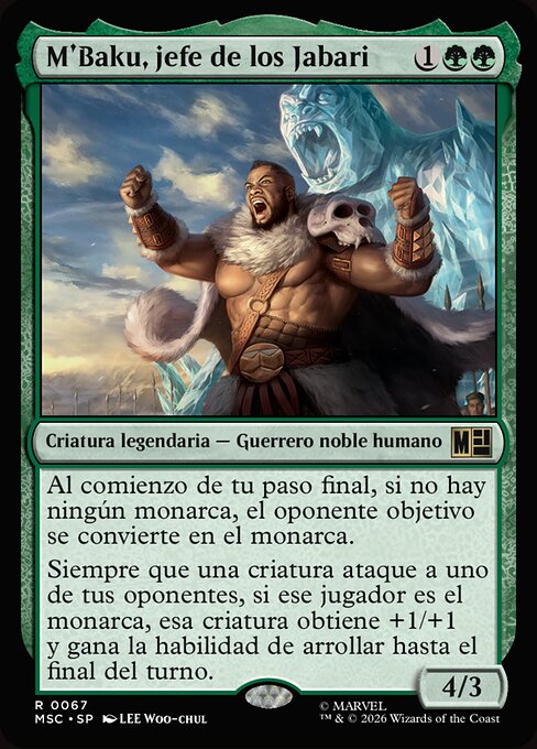 M'Baku, Jabari Chieftain