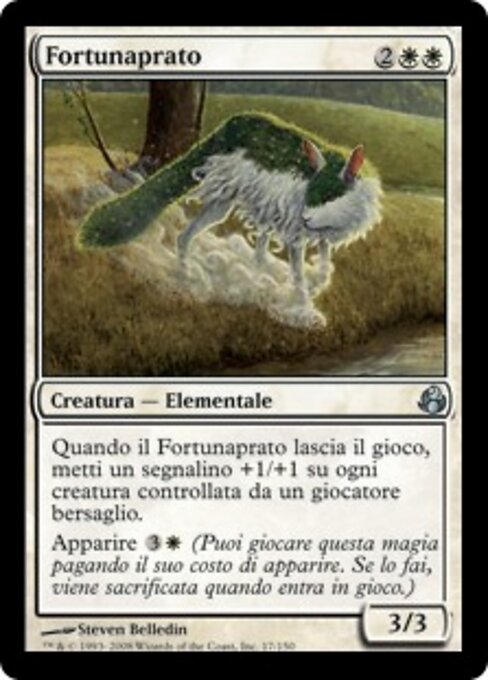 Благополь (Meadowboon) - Morningtide (#17) - Illustrated by Steven Belledin - Magic: The Gathering Card