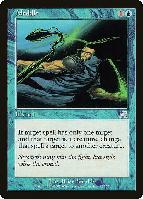 Meddle - Onslaught Magic card